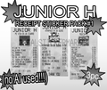 Junior H Receipt Sticker Pack #1 - all 3 stickers shown together